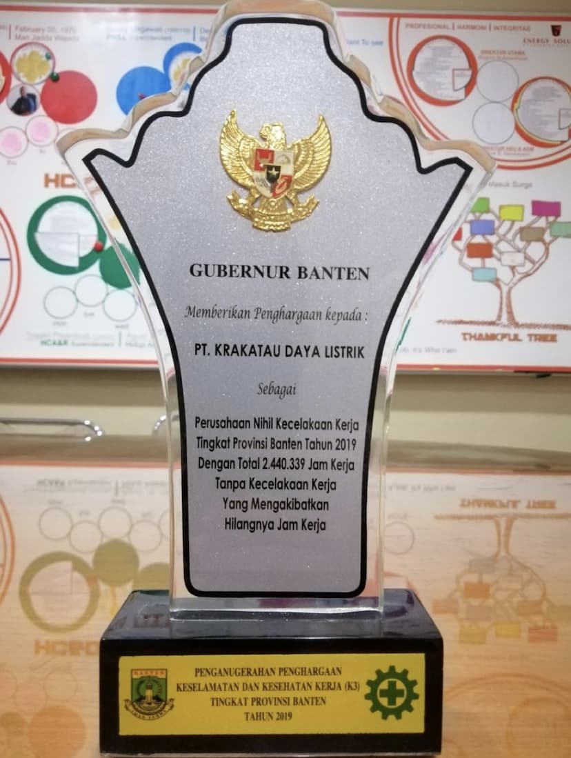 Image for Penghargaan Nihil Kecelakaan Kerja (Zero Accident Award) Image for Penghargaan Nihil Kecelakaan Kerja (Zero Accident Award)