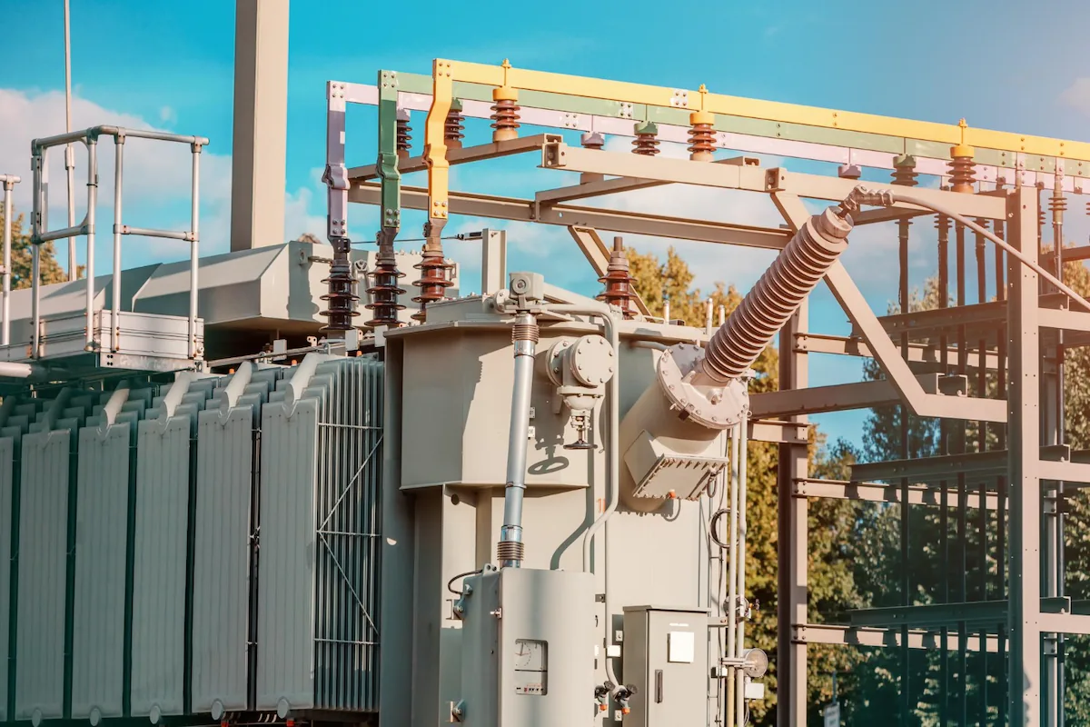 Current and voltage converters in substations
